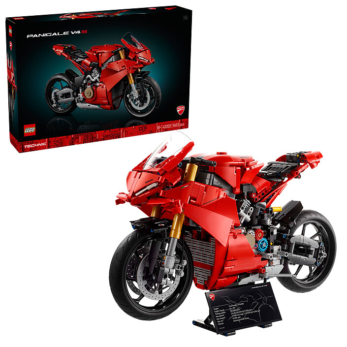 Nota EGO Technic 42202 La Moto Ducati Panigale V4 S