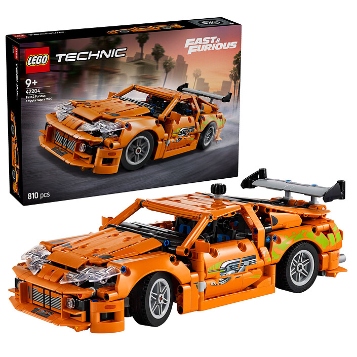 Nota LEGO Technic 42204 Fast and Furious Toyota Supra MK4