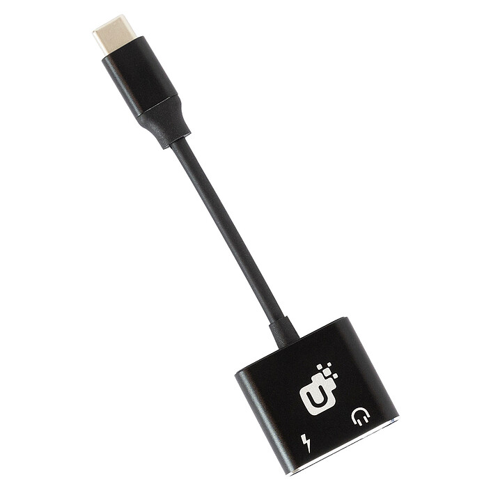 Nota INOVU Adattatore audio da USB-C a Jack da 3,5 mm + USB-C Power Delivery 60W