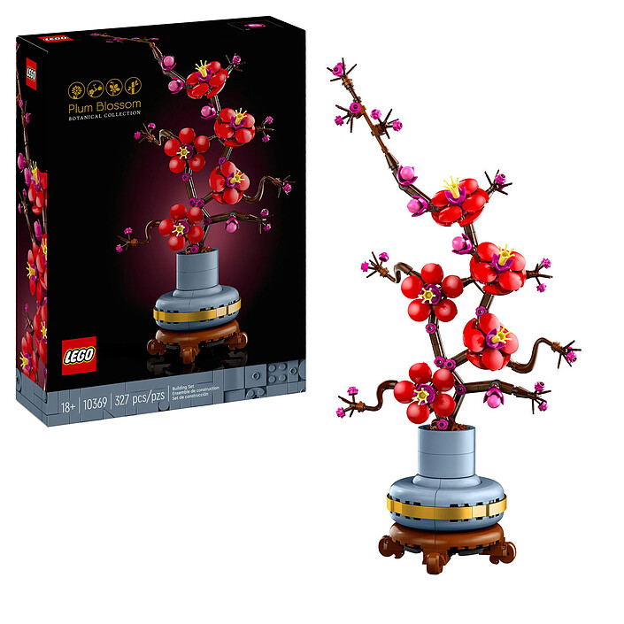 Avis LEGO Botanique 10369 Les Fleurs de Prunier