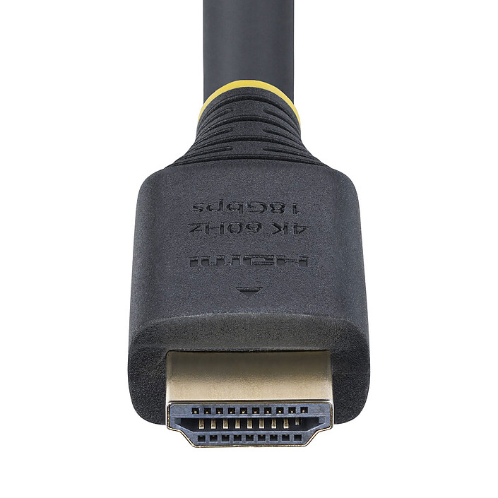 StarTech.com Cable HDMI 2.0 Certificado Premium de alta velocidad 18Gbps 4K 60Hz de 0.3 m a bajo precio
