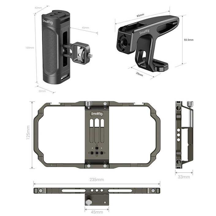 Review SmallRig 3155B Universal Mobile Phone Handheld Video Rig Kit