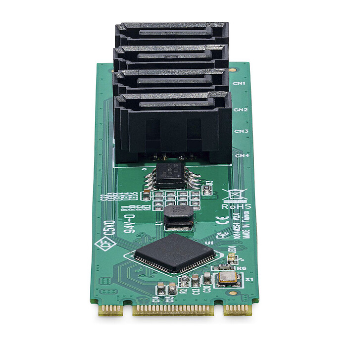 Acheter StarTech.com Carte d'extension M.2 PCIe 3.0 vers HDD/SSD SATA