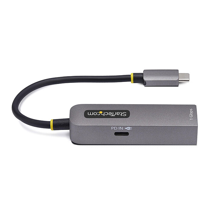 Acquista StarTech.com Adattatore USB-C 3.0 / Gigabit Ethernet con PD 100W (M/F)