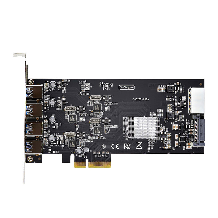 Acquista Scheda controller PCI Express a 4 porte USB-A 3.0 di StarTech.com
