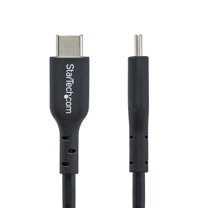 Opiniones sobre StarTech.com Cable USB-C a USB-C 2.0 - 60W 3A PD - 2 m - Negro