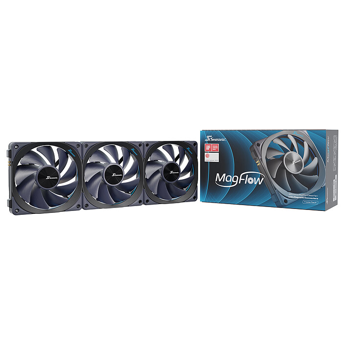 Seasonic MagFlow 120 mm (x 3) 