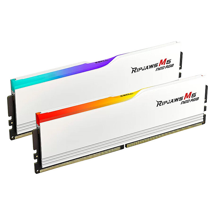 G.Skill Ripjaws M5 Neo RGB 64 GB (2 x 32 GB) DDR5 6000 MHz CL36 - Bianco