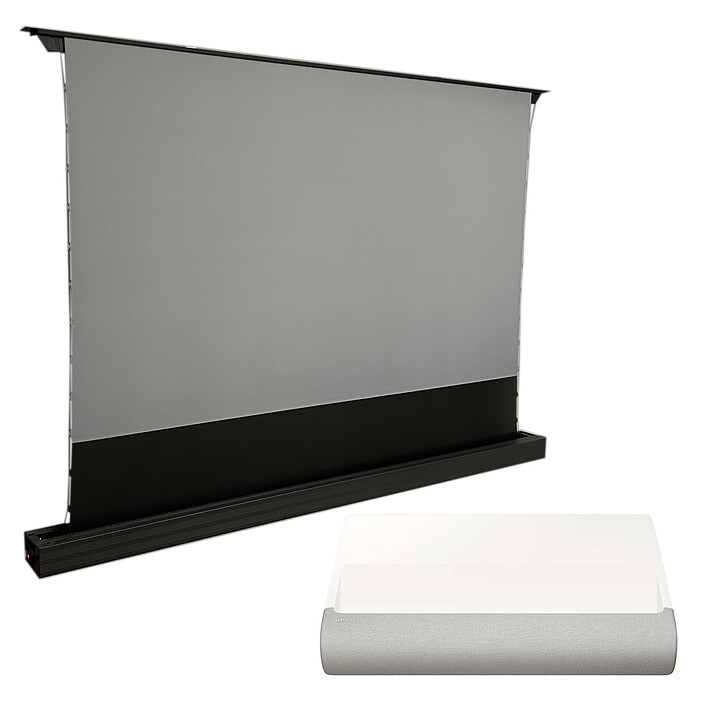 Samsung The Premiere 7 SP-LPU7D + Oray ALR Series 2 Ascendente motorizzato 100"