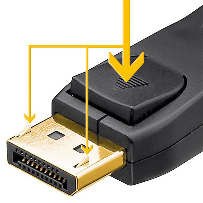 Nota Goobay Cavo DisplayPort 2.0 - 40 Gbit/s - 8K (5m)