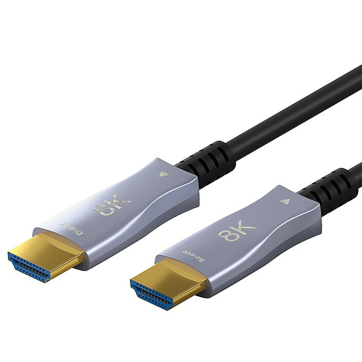 Goobay Cavo ottico ibrido HDMI 2.1 con Ethernet (40 m)