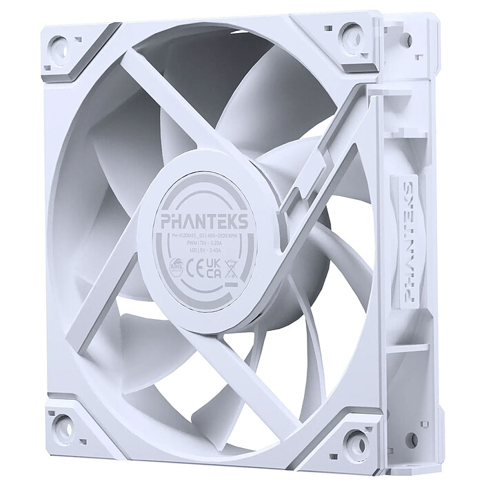 Nota Phanteks M25G2-120 D-RGB - Bianco 