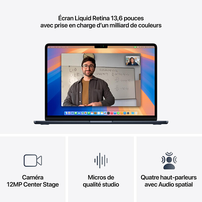Avis Apple MacBook Air M4 13 pouces (2025) Minuit 16Go/512 Go (MW133FN/A-QWERTZ-DE)