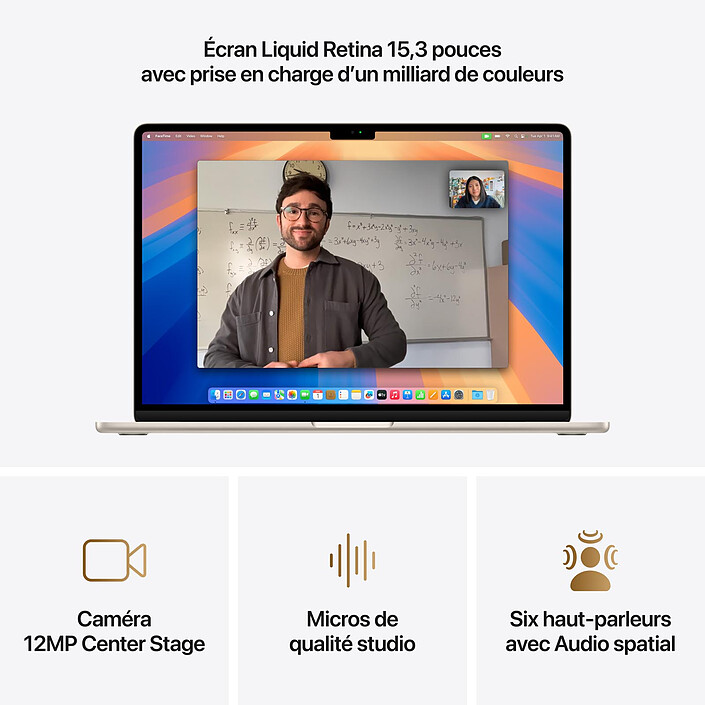 Avis Apple MacBook Air M4 15 pouces (2025) Lumière stellaire 16Go/1 To (MW1J3FN/A-1TB)