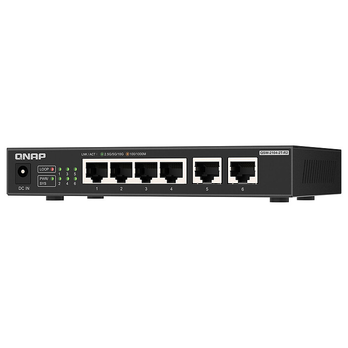 Nota QNAP QSW-2104-2T-R2 