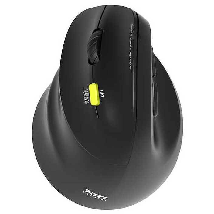 PORT Connect Ergo Rechargeable Bluetooth Mouse (Left)
