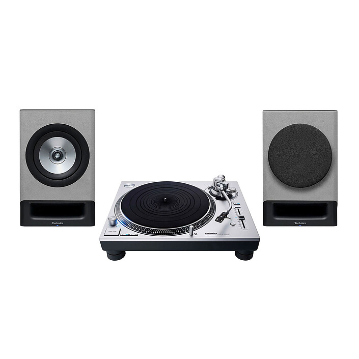 Technics SC-CX700E-H Gris + SL-1200GR2 Argent