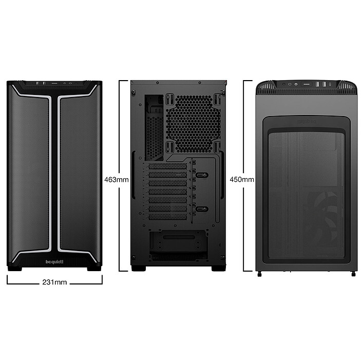 ¡be quiet! ¡Pure Base 501 DX (Negro) a bajo precio