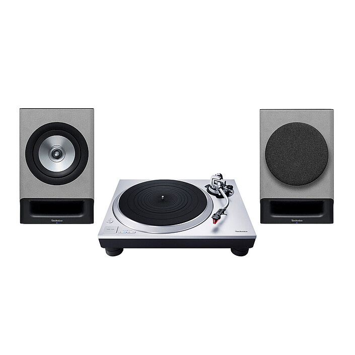 Technics SC-CX700E-H Gris + SL-1500C Blanc