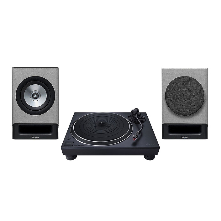 Technics SC-CX700E-H Gris + SL-1500C Noir