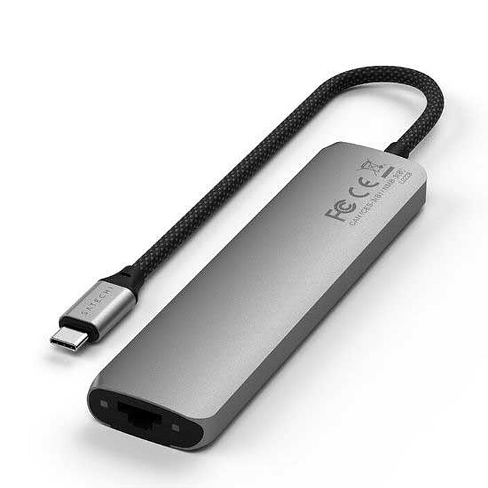 SATECHI Multiports USB-C Slim 7-in-1 (Grigio)  economico