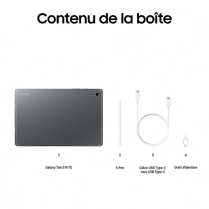 Samsung Galaxy Tab S10 FE 10.9" SM-X520 128GB Grey 5G economico