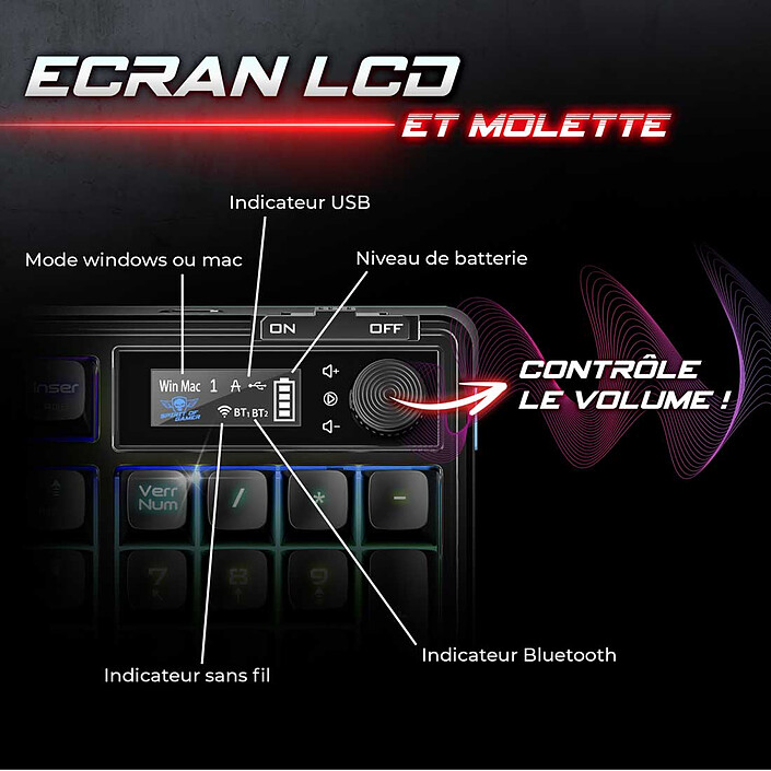 Acheter Spirit of Gamer Elite K60 (Noir)