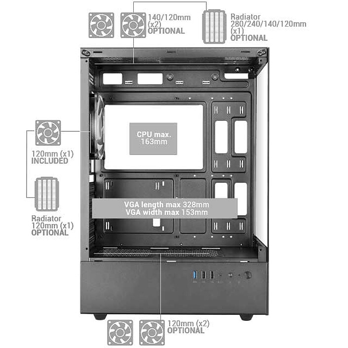 Avis Mars Gaming MC-XO (Blanc)