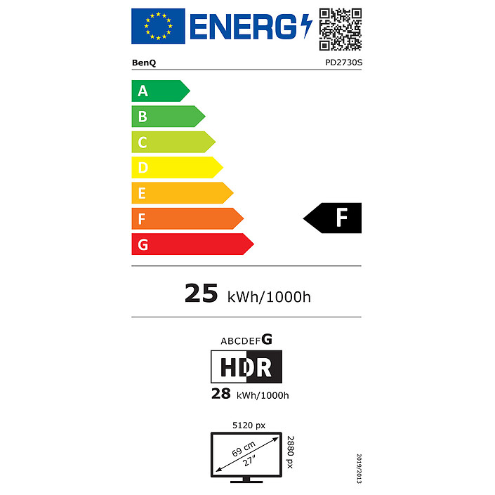 BenQ 27" LED - PD2730S pas cher