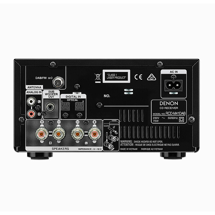 Avis Denon RCD-M41DAB Noir + Davis Acoustics Ariane 1 Noir