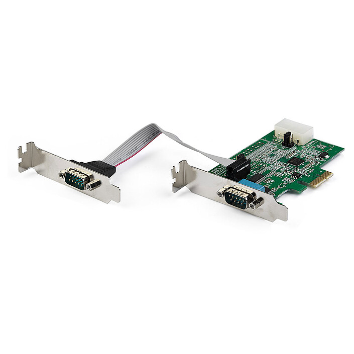 StarTech.com PCI-E card with 2 DB-9 ports - UART 16950