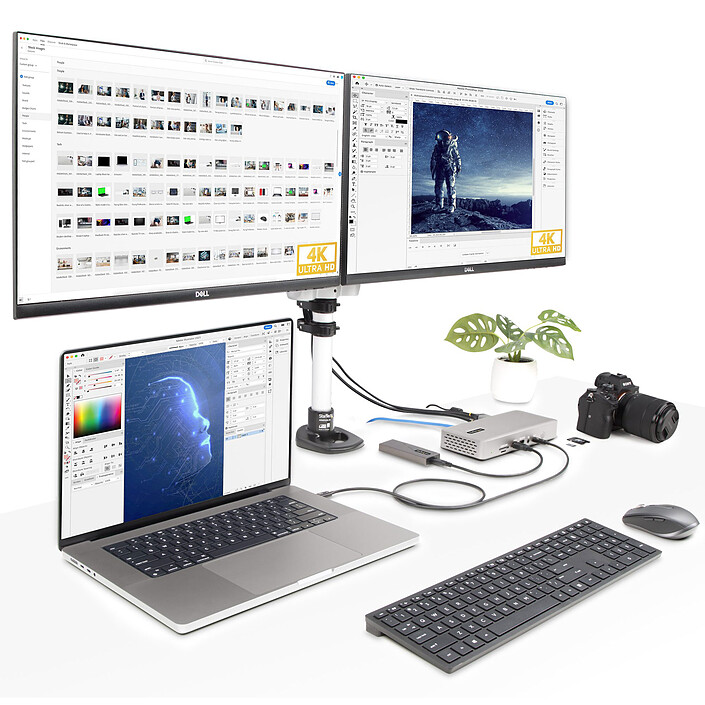 StarTech.com Thunderbolt 4 Quad Display Docking Station 4K 60 Hz - Power Delivery 98 W economico