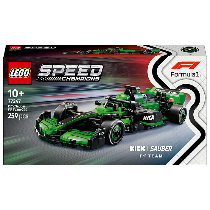 LEGO Speed Champions 77247 F1 KICK Sauber Team C44 Car