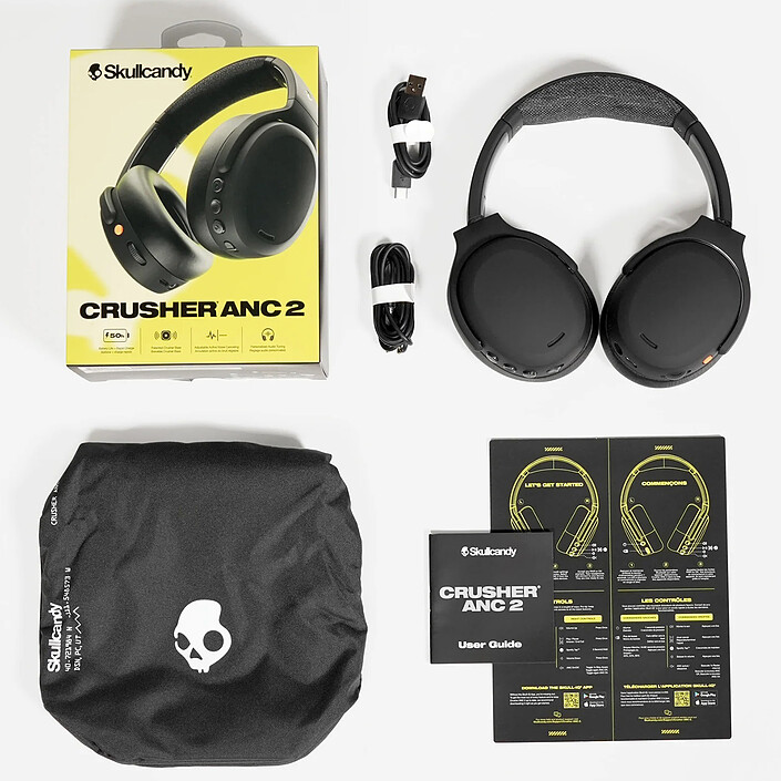 Skullcandy Crusher ANC 2 Noir pas cher