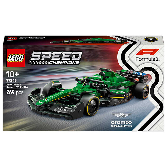 LEGO Speed Champions 77245 Aston Martin Aramco AMR24 F1 Car
