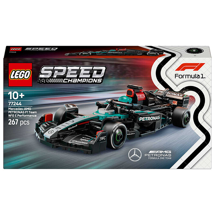 LEGO Speed Champions 77244 Mercedes-AMG W15 F1 Car 