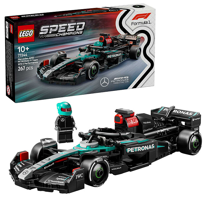 Review LEGO Speed Champions 77244 Mercedes-AMG W15 F1 Car 
