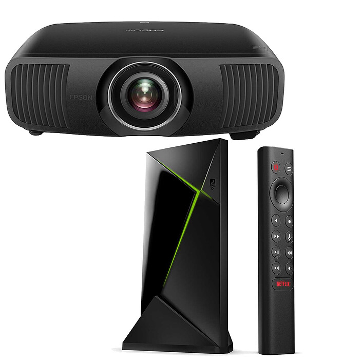 Epson EH-LS12000B + NVIDIA SHIELD TV Pro