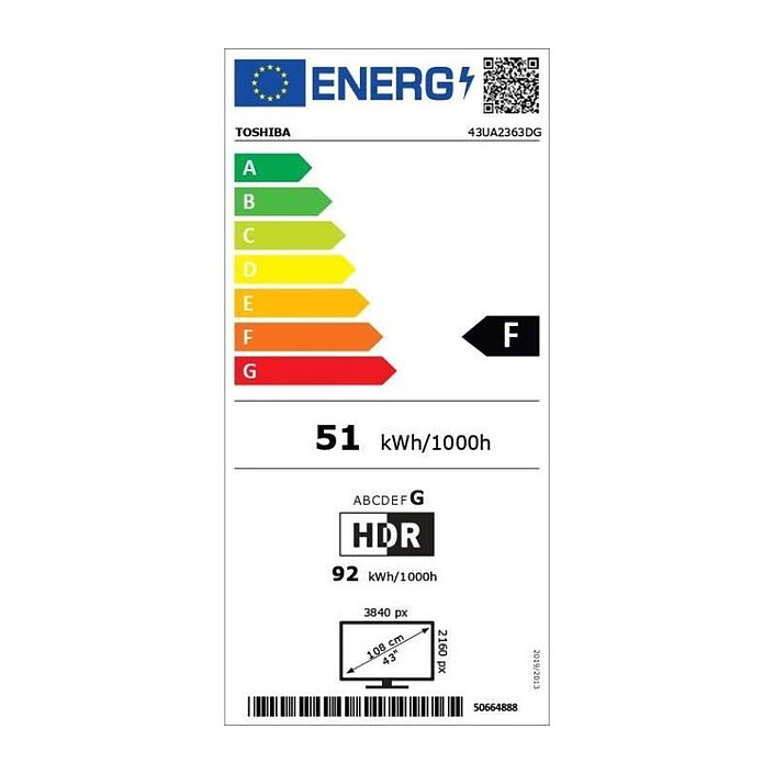 cheap Toshiba 43UA2363DG