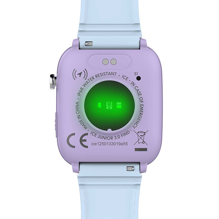 Ice Watch Smart Junior 3.0 Find My Purple Soft Blue pas cher