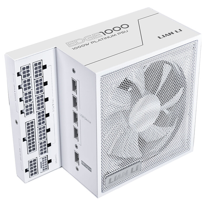 Lian Li Edge 1000W 80PLUS Platinum - Blanc