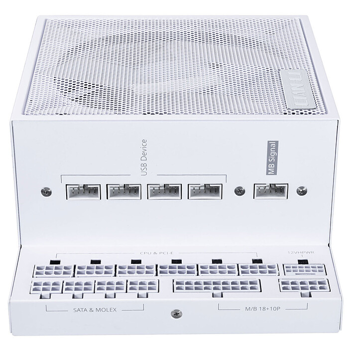 Lian Li Edge 1000W 80PLUS Platinum - Blanc pas cher
