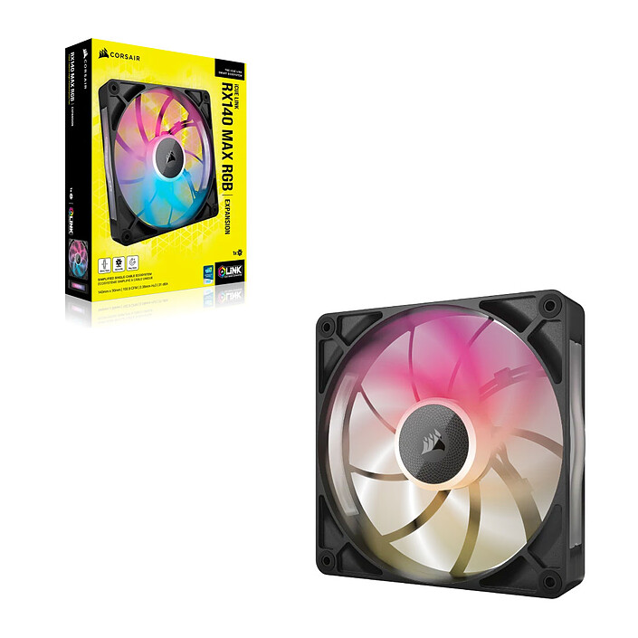 Corsair iCUE LINK RX140 MAX RGB (Nero) economico