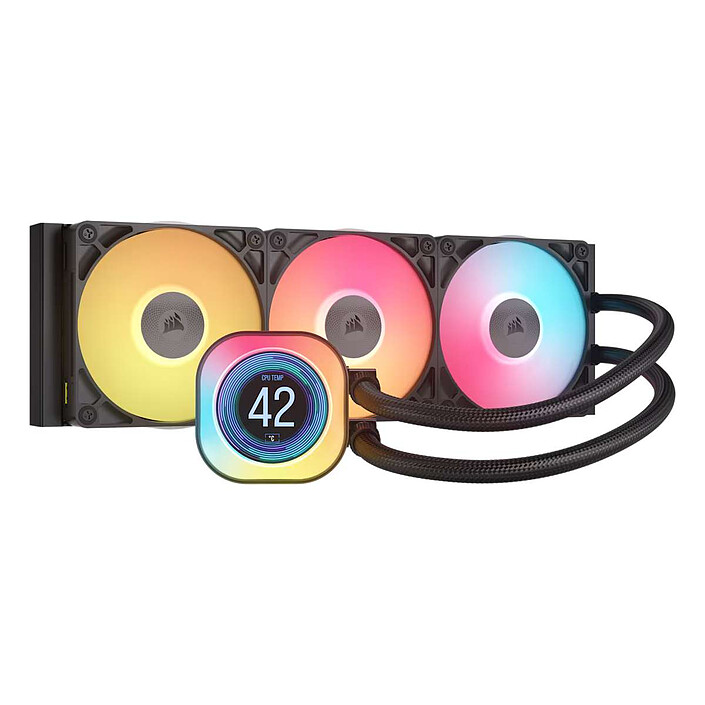 Corsair Titan 360 RX LCD RGB (Noir)