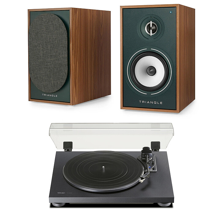 Triangle Borea BR02 CONNECT Vert + Teac TN-180BT-A3 Noir