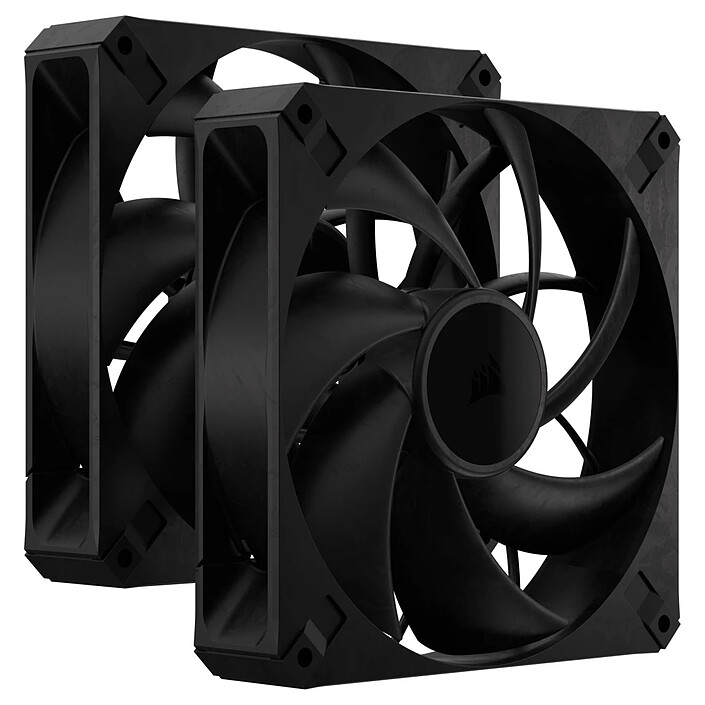 Corsair RS140 MAX Dual Pack Noir
