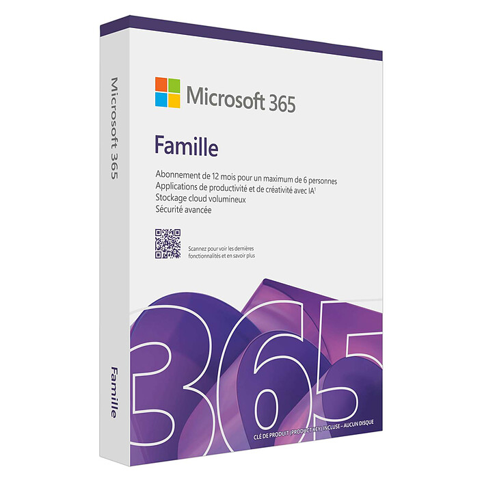Microsoft 365 Famille (Zone Euro - Français)
