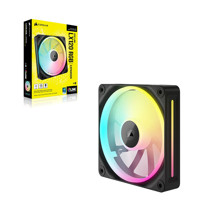 Corsair iCUE LINK LX120 RGB (Nero) economico