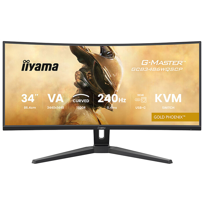 iiyama 34" LED - G-Master GCB3486WQSCP-B1 Gold Phoenix 
