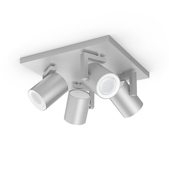 Philips Hue Spot Quadrule Argenta